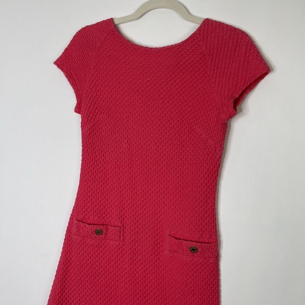 Lilly Pulitzer Coral Pink Coco Dress Women’s Size XS Small - Picture 3 of 12
